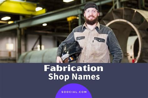 sheet metal fabrication company name ideas|aluminum fabrication shop names.